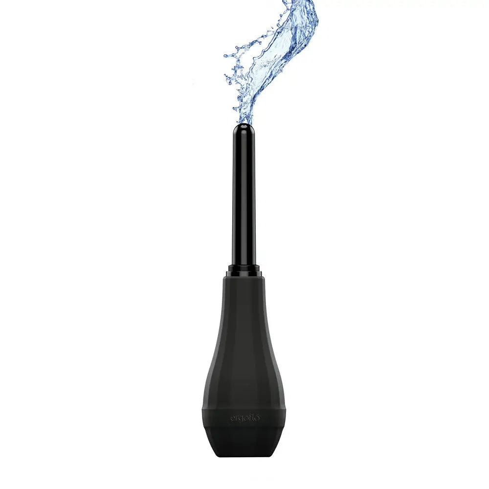 Perfect fit black extra premium tip anal douche - peaches and screams