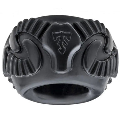 Perfect Fit Black Massive Stretchy Cock Ring For Him - Peaches and Screams