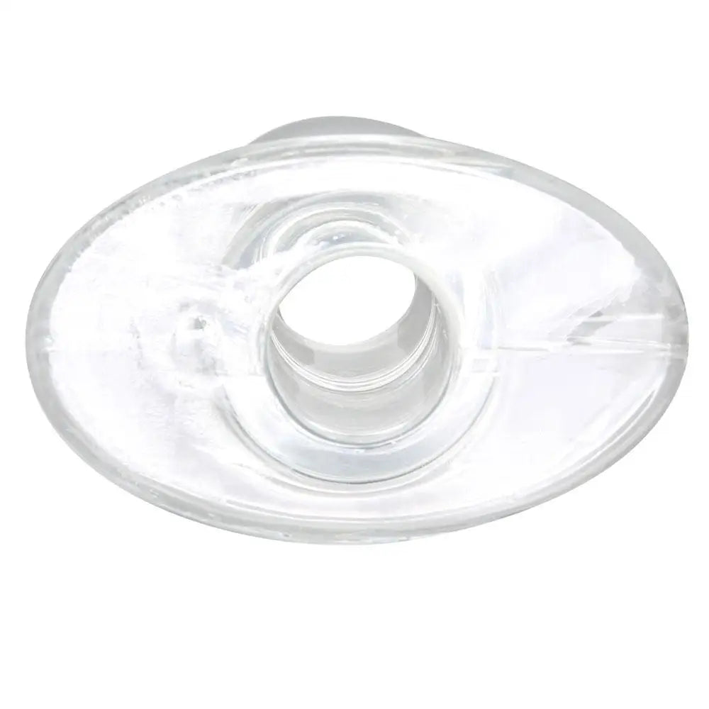Perfect Fit Clear Medium Hollow Butt Plug - Peaches and Screams