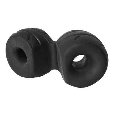 Perfect Fit Stretchy Silicone Cock With Ball Ring And Stretcher - Peaches and Screams