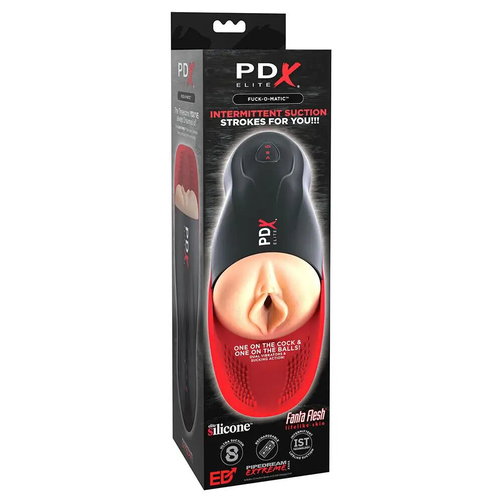 Pipedream Silicone Flesh Pink Vagina Vibrating Masturbator - Peaches and Screams