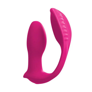 Pipedream Silicone Pink Double Rechargeable G-spot And Clitoral Vibrator - Peaches Screams