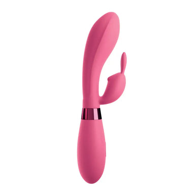 Pipedream Silicone Pink Multi - function Waterproof Rabbit Vibrator - Peaches and Screams