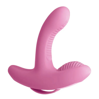 Pipedream Silicone Pink Waterproof G - spot And Clitoral Vibrator With Remote - Peaches and Screams