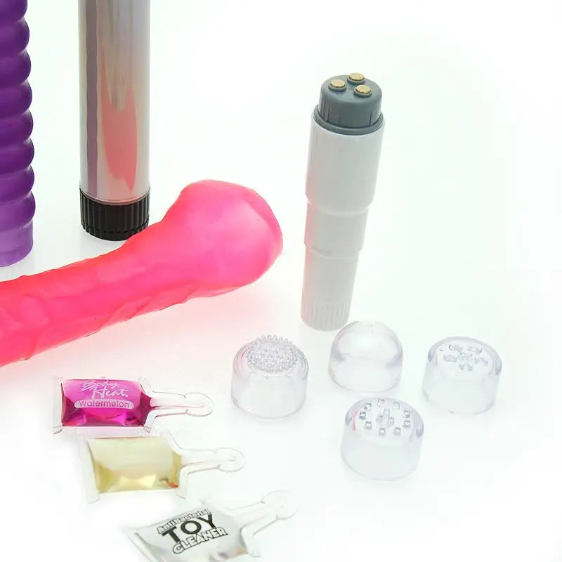 Pipedream Wet And Wild 15 Piece Assorted Waterproof Sex Toy Kit - Peaches and Screams