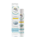 Pjur med natural glide water based lube 100ml - peaches and screams