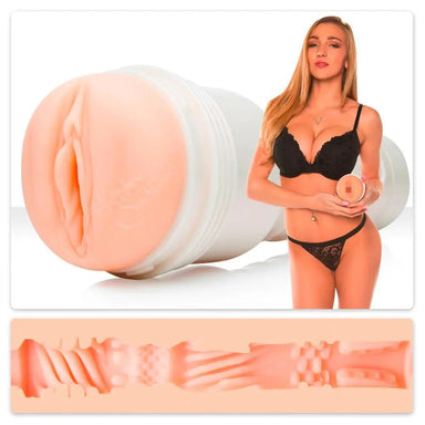 Pornstar Kendra Sunderland Fleshlight Realistic Pussy Masturbator - Peaches and Screams