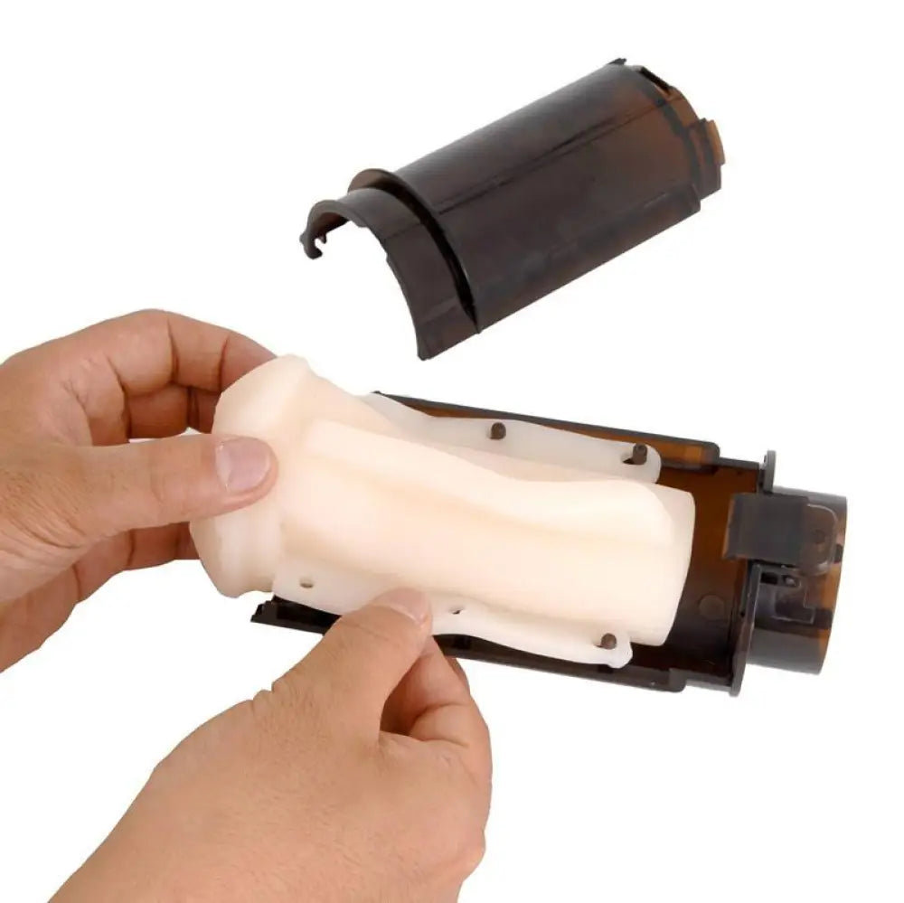 Rends Vorze A10 Cyclone Spiral Stretchy Male Fleshlight Sleeve - Peaches and Screams