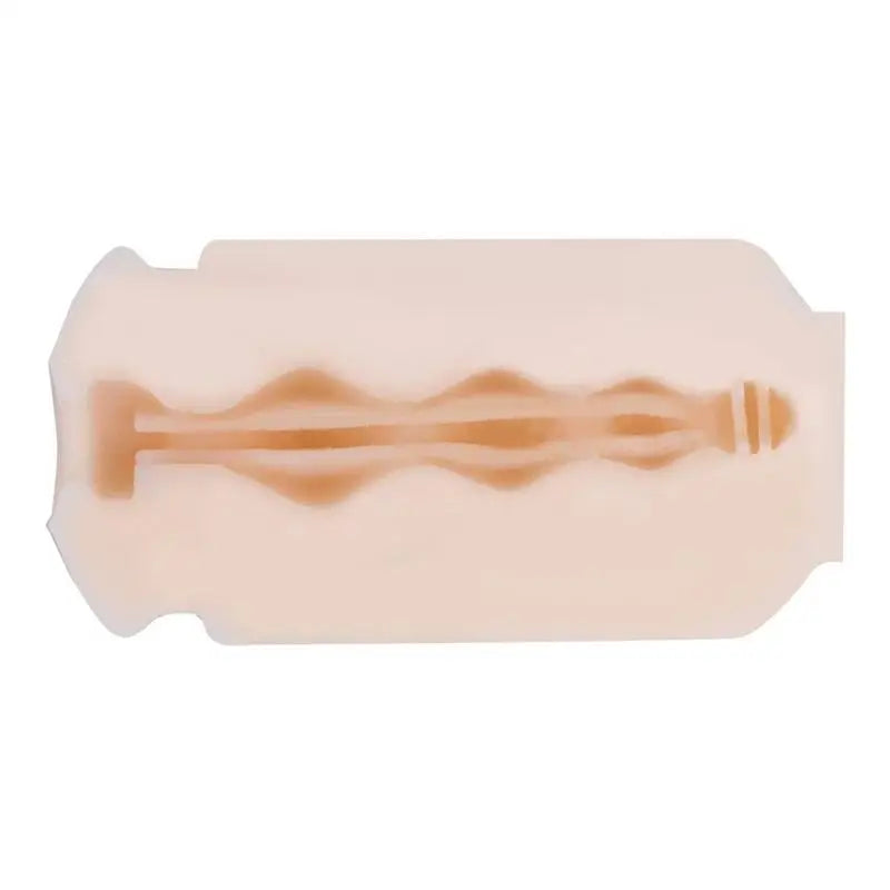 Rends Vorze A10 Cyclone Spiral Stretchy Male Fleshlight Sleeve - Peaches and Screams