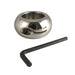 Rimba 1.45 - inch Diameter Donut Stainless Steel Ball Stretcher For Men - Peaches and Screams