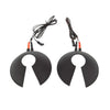 Rimba black electro stimulation breast cups for her - peaches and screams