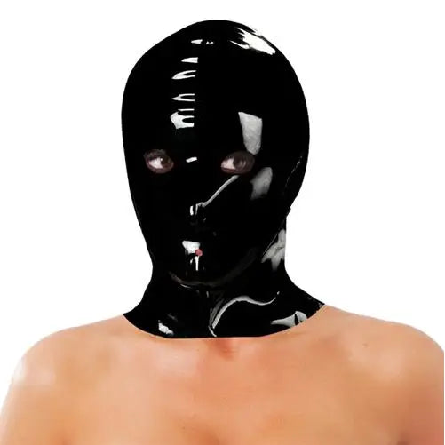 Rimba Black Rubber Secrets Mask - S/M Peaches and Screams