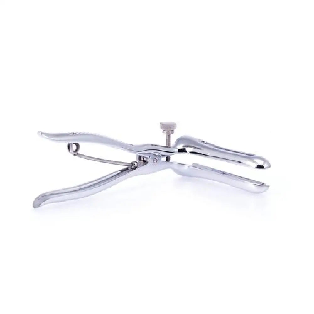 Rimba bondage stainless steel silver anal speculum - peaches and screams