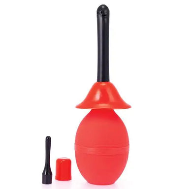 Rimba Red Rinser Enema With 2 Changeable Heads - Peaches and Screams