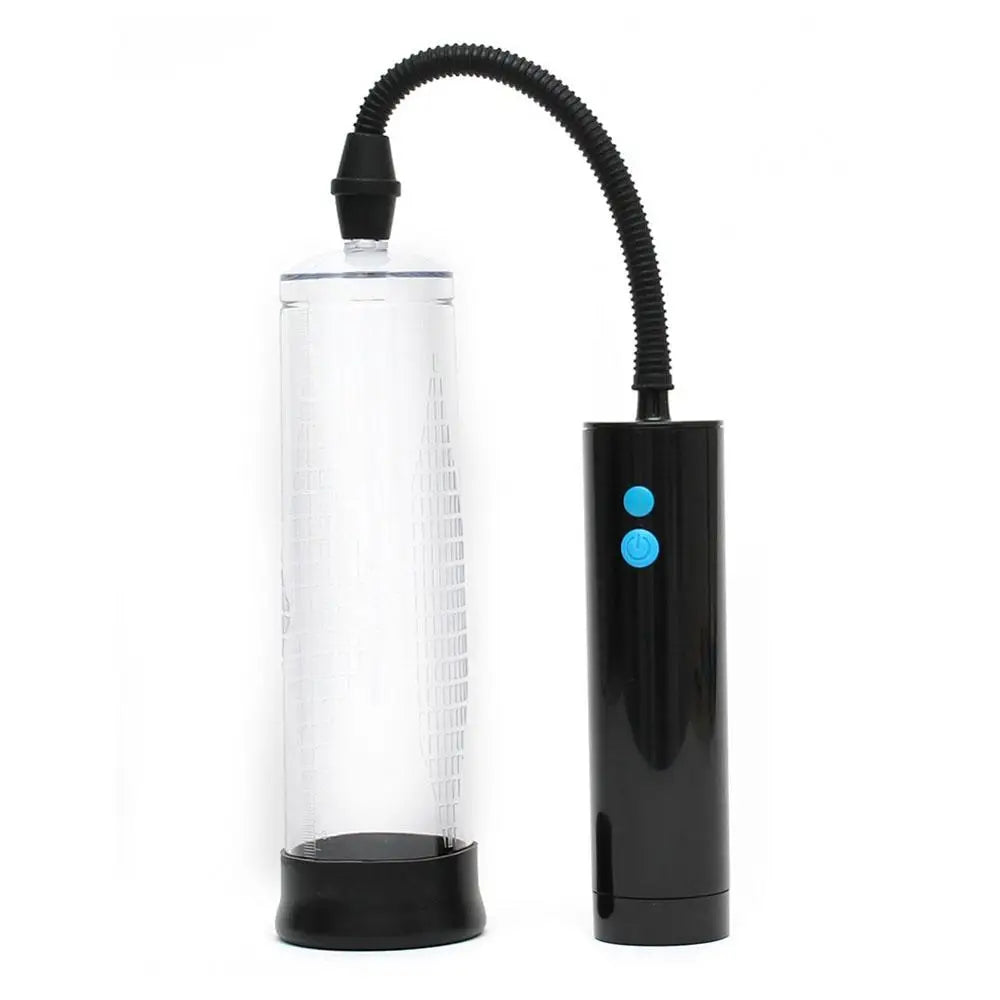 Rimba silicone clear rechargeable pp02 electronic penis pump - peaches and screams