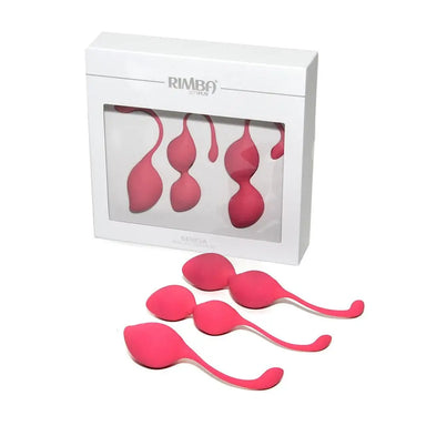 Rimba Silicone Pink Kegel Balls Training Set For Her - Peaches and Screams