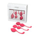 Rimba Silicone Pink Kegel Balls Training Set For Her - Peaches and Screams