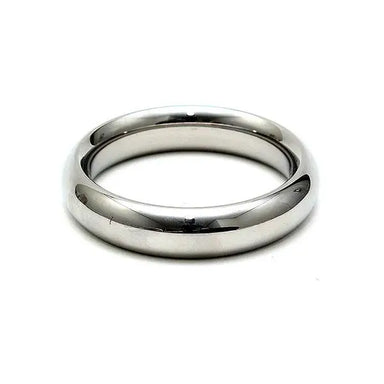 Rimba Stainless Steel Silver Donut Cock Ring - Peaches and Screams