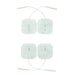Rimba White Electro Stimulation Set Of Four Pads For Couples - Peaches and Screams