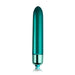 Rocks Off Blue Waterproof Mini Bullet Vibrator With 10-functions - Peaches and Screams