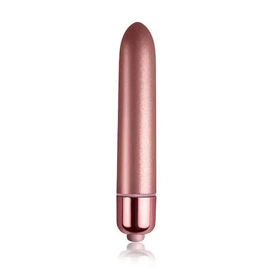 Rocks Off Pink Waterproof Mini Bullet Vibrator With 10 - functions - Peaches and Screams
