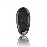 Rocks off silicone black prostate massager with remote control - peaches and screams