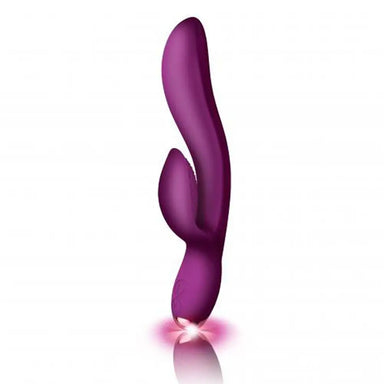 Rocks Off Silicone Purple 10 - functions Rechargeable Rabbit Vibrator - Peaches and Screams