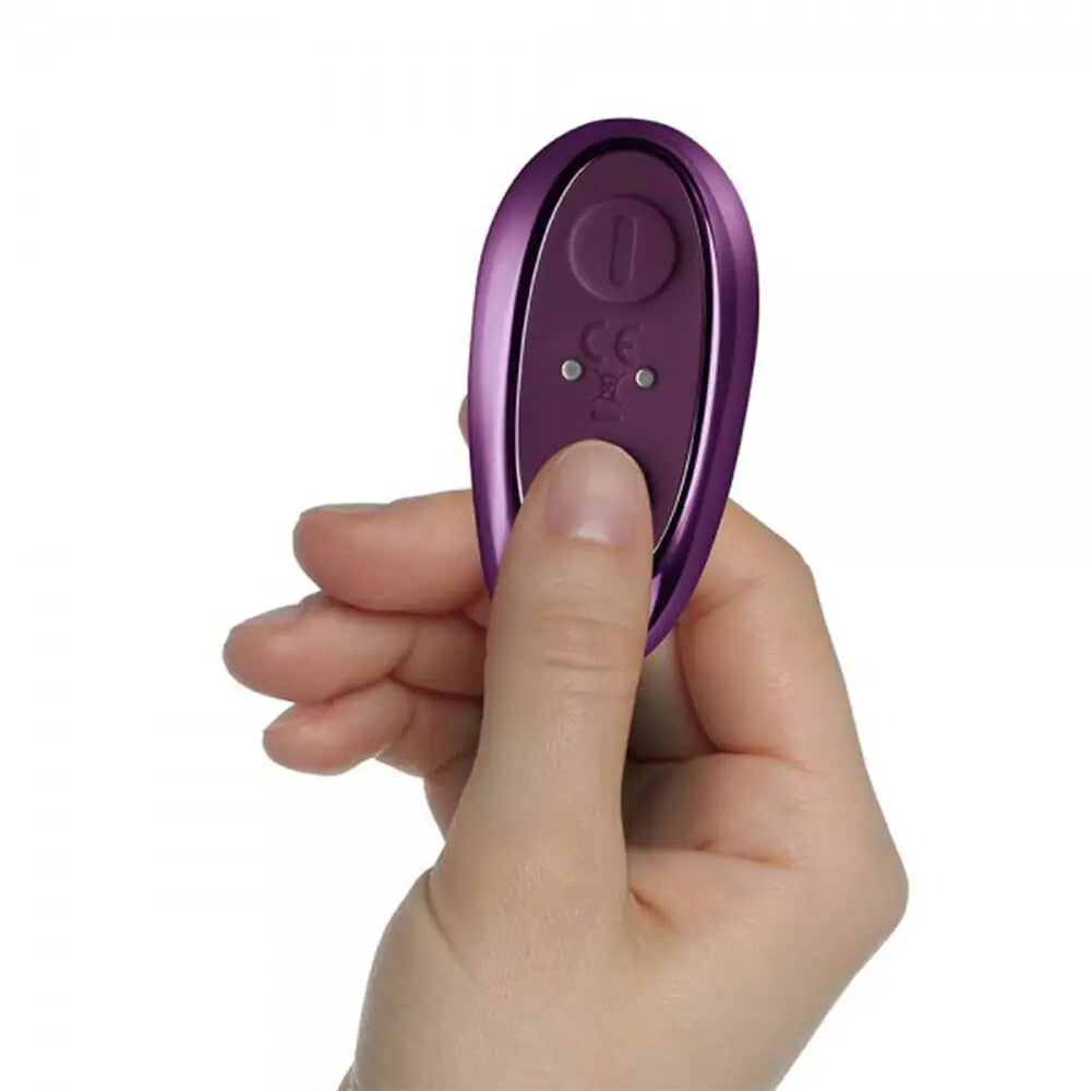 Rocks off silicone purple rechargeable clit and g spot vibrator - peaches and screams