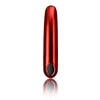 Rocks off silicone red multi function mini bullet vibrator - peaches and screams