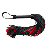 Rouge garments leather bondage flogger for bdsm couples - peaches and screams