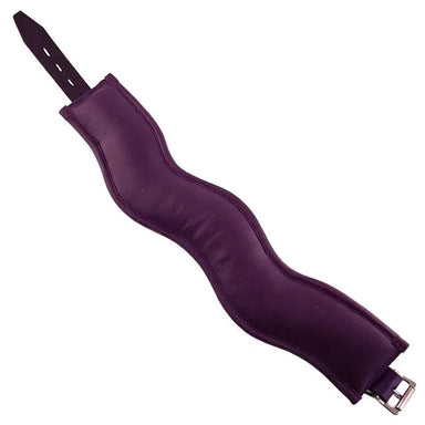 Rouge Garments Purple Padded Posture Collar With D-rings - Peaches and Screams