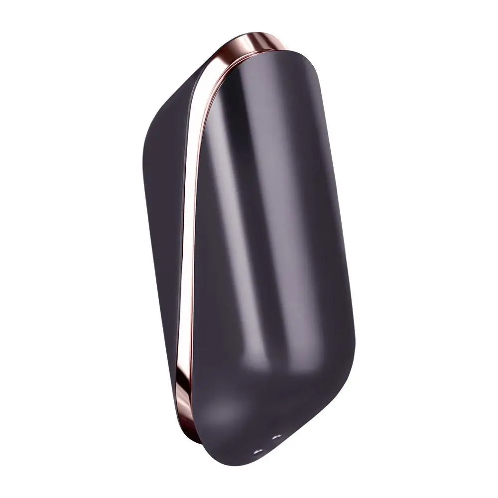 Satisfyer Pro Black White And Gold Waterproof Clitoral Vibrator - Peaches and Screams