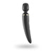 Satisfyer Pro Silicone Black Rechargeable Multi-speed Magic Wand Massager - Peaches and Screams