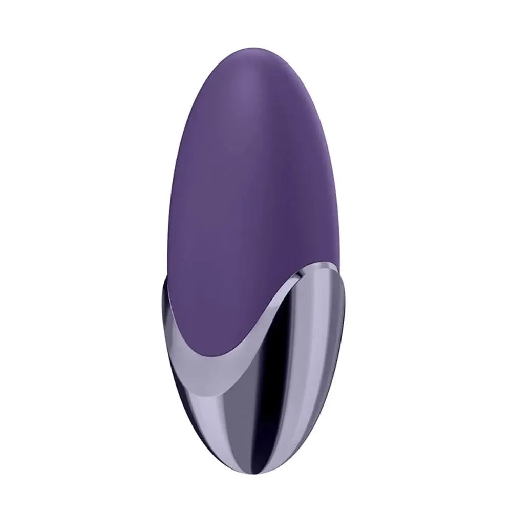 Satisfyer Pro Silicone Purple Rechargeable Mini Clitoral Vibrator - Peaches and Screams