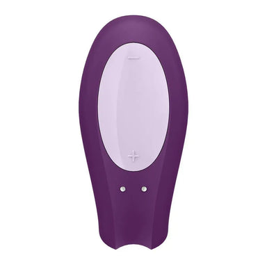 Satisfyer Pro Silicone Purple Rechargeable Remote - controlled Vibrator - Peaches and Screams
