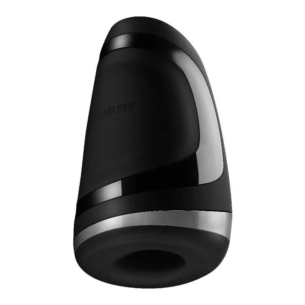 Satisfyer pro silicone rechargeable vibrating male masturbator - peaches and screams