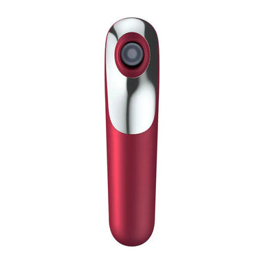 Satisfyer Pro Silicone Red Rechargeable Clitoral Massager With Remote - Peaches and Screams