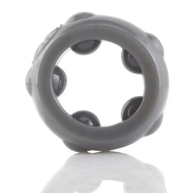 Screaming o Silicone Grey Xl Super Stretchy Classic Cock Ring - Peaches and Screams