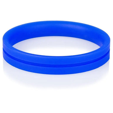 Screaming Silicone Blue Reusable Extra Large Cock Ring - Peaches and Screams