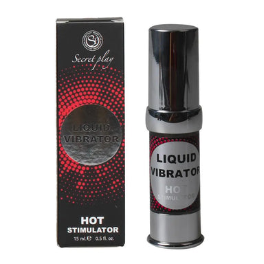 Secret Play Liquid Vibrator Unisex Hot Stimulating Gel 15ml/ 0.5fl.oz - Peaches and Screams