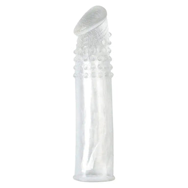 Seven Creations Stretchy Rubber Clear Penis Extender For Him - Peaches and Screams
