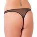 Sexy Black Wet Look Open Pearl G - string - Peaches and Screams