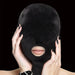 Shots Black Velvet Mask With Mouth Opening For Bdsm Couples - Peaches and Screams