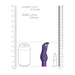 Shots Royal Gems Silicone Purple Rechargeable Bullet Vibrator - Peaches and Screams