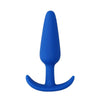 Shots silicone blue slim small butt plug for beginners - peaches and screams