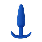 Shots silicone blue slim small butt plug for beginners - peaches and screams