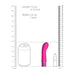 Shots Silicone Pink Multi-speed Rechargeable G-spot Bullet Vibrator - Peaches and Screams