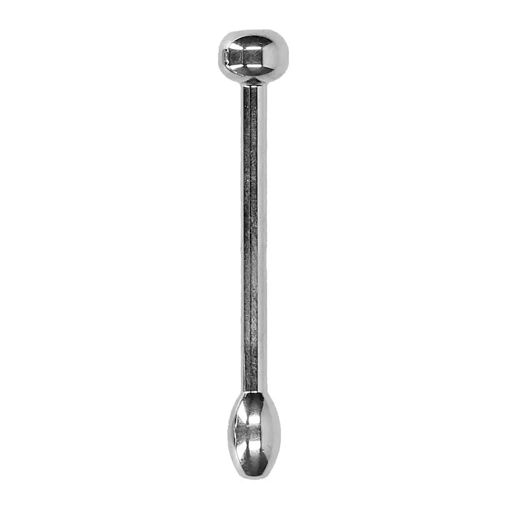 Shots Stainless Steel Silver Penis Plug For Him - Peaches and Screams
