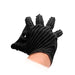 Shots Toys Silicone Black Stretchy And Textured Masturbation Glove - Peaches and Screams
