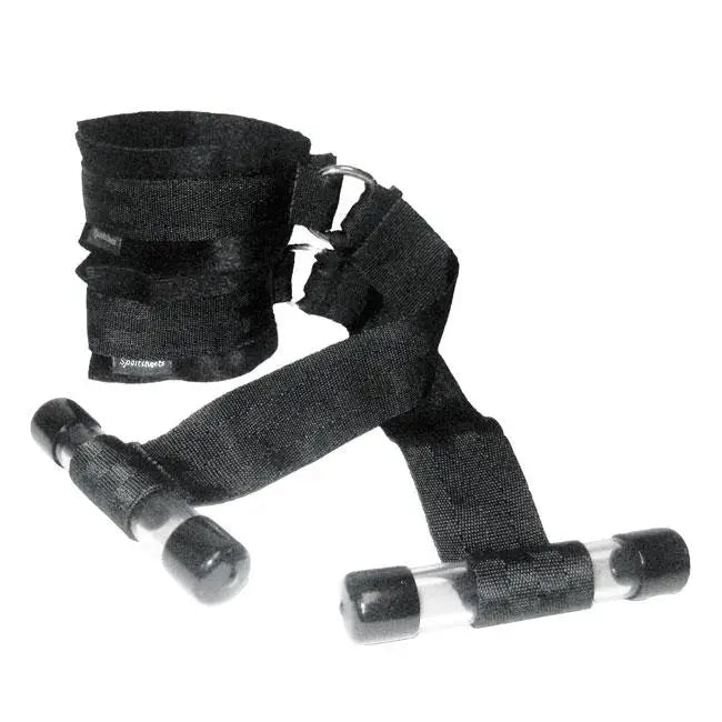 Sportsheets Black Padded Door Jam Wrist Cuff Restraint For Bdsm Couples - Peaches and Screams